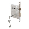 Picture of 2 Lever Galvanised Upright Lock - Stainless Steel