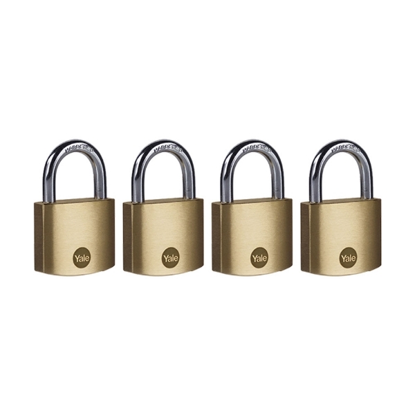 Picture of 40mm Brass Padlock - Quad Pack