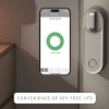 Picture of Yale Linus L2 Smart Lock with Built in Wi-Fi, Yale Dot and Rechargeable Battery Silver