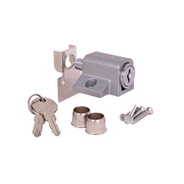 Picture of Patio Door Lock Keyed - Grey